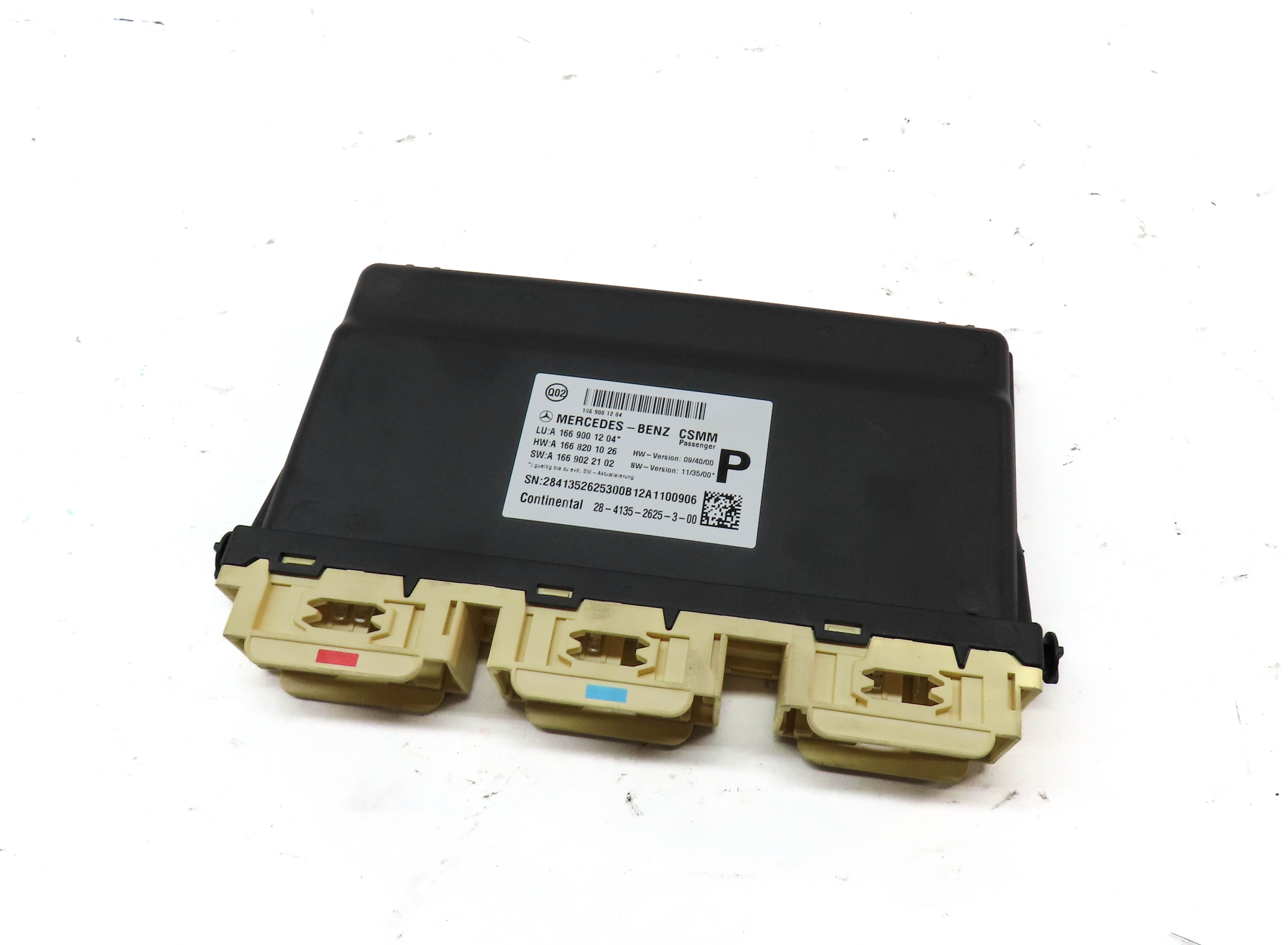 2013 MERCEDES GL350 (X166) FRONT RIGHT PASSENGER SEAT CONTROL MODULE — exact item pictured